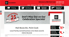 Desktop Screenshot of mbepointcook.com.au